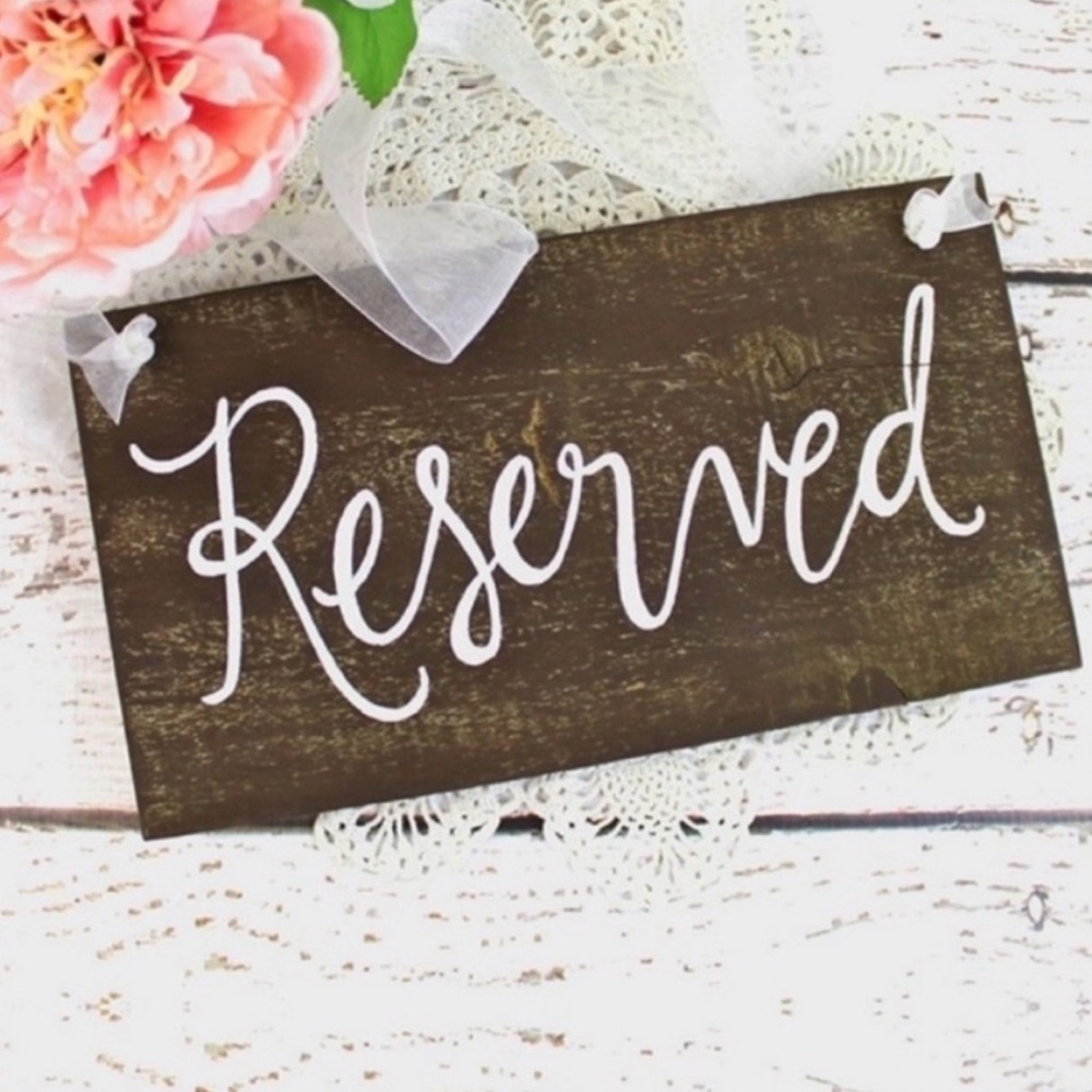 Reserved🤩
